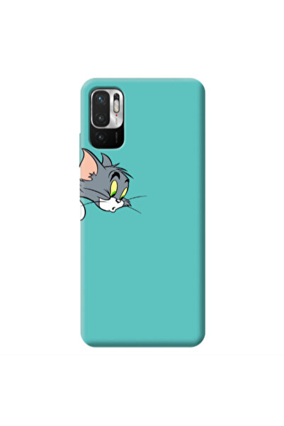 Other Xiaomi Redmi Note 10 Pro 5G Tom 1 Turquoise Colored Silicone TPU Θήκη