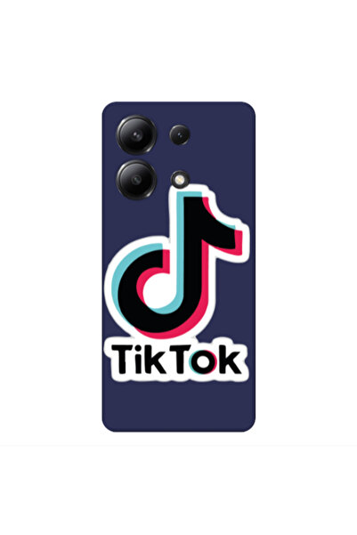 Other Xiaomi Redmi Note 13 4G Tik Tok Dark blue Colored Silicone TPU Θήκη