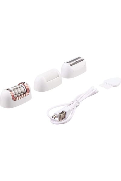 Kemei epilator with extra shaving head &scraping