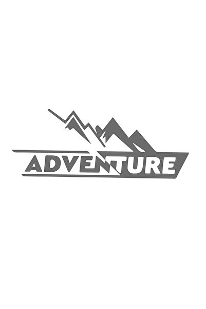OEM Αυτοκόλλητο ανακλαστικό Adventure Stickers - Ασημί