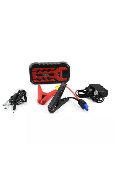 Andowl Εκκινητής Μπαταρίας - JUMP STARTER 20000mAh 600A με Φακό &amp; USB Q-D...