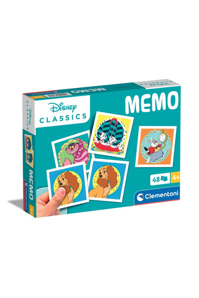 CLEMENTONI Joc de memorie Clementoni, Disney, 48 de carti, multicolor