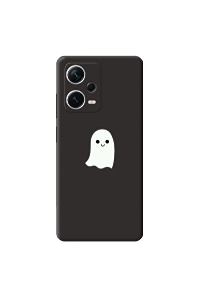 Other Xiaomi Poco X5 Ghost Black Colored Silicone TPU Θήκη