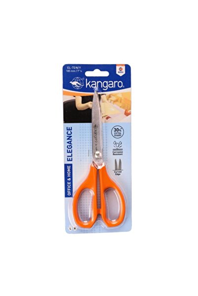 MC Micostore Elegance EL-73N/Y scissors, 18.5cm, stainless steel blade, blister