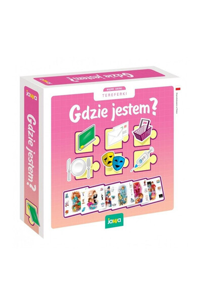 Jawa Puzzle Locuri Publice - Puzzle de dezvoltare de la Jawy pentru copii 4+