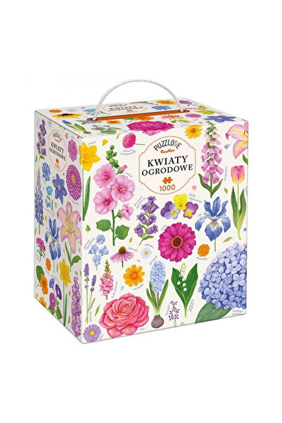 OEM Puzzle Bright Junior Media Puzzlove Kwiaty Ogrodowe, design flori de grad...