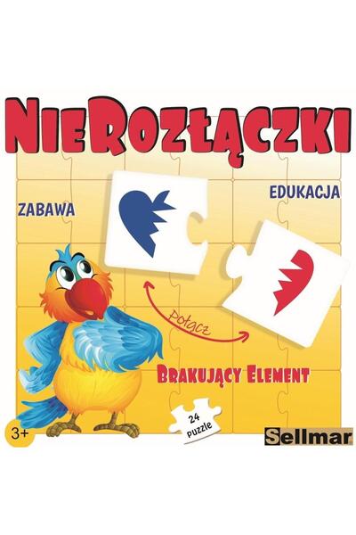 Sellmar Puzzle 24 piese, Sellmar, 3+, Multicolor