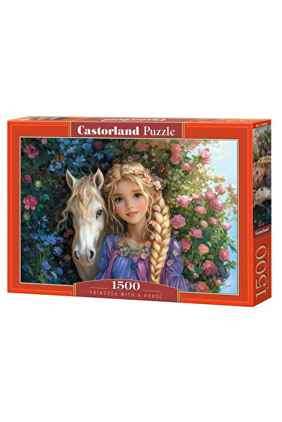 Castorland 1500 piese puzzle - Prințesă cu un cal (152308)