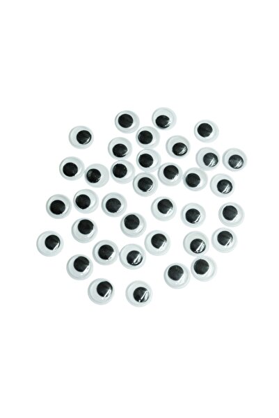MC Micostore Accesorii creatie - ochisori mari plastic, negru, 10mm, VRAC, se...