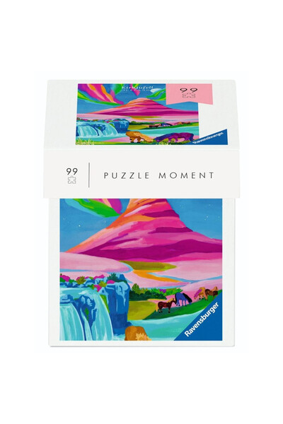 RAVENSBURGER Puzzle Moment Islandia, puzzle de colectie, 99 piese, peisaj col...
