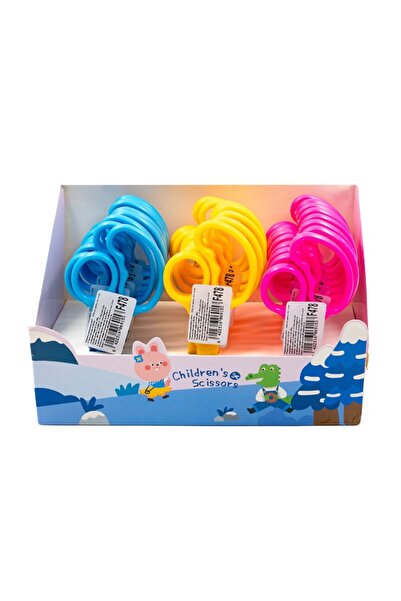 MC Micostore Foarfeca CNX 135A, 12.0cm, prescolari, diverse culori, plastic