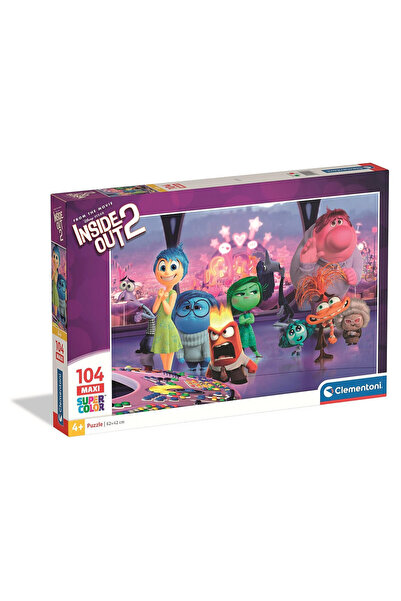 CLEMENTONI Puzzle 104 MAXI, Clementoni, Inside Out 2, 104 piese