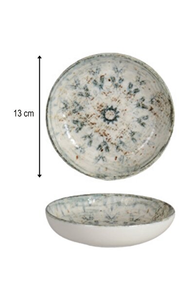 rinart 12-Piece Valencia Bowl Shallow 13cm Digital Fade