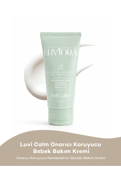 Luvi Calm Onarıcı Koruyucu Bebek Bakım Kremi