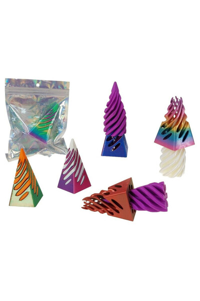 OEM Puzzle cu con magic 8cm MIX de ADAR - creativ pentru copii 3+