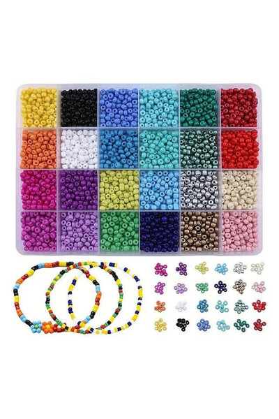 OEM ADAR Set de margele DIY pentru brățări în cutie 3+