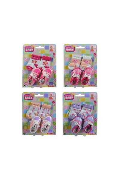 OEM NBB - Set de pantofi și șosete pentru păpuși de 43 cm, Simba, 4 variante