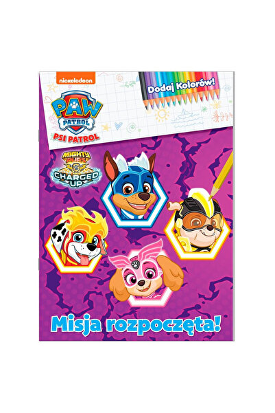 OEM Patrula Catelusilor Adauga culori carte de colorat 24 pagini Media Servic...