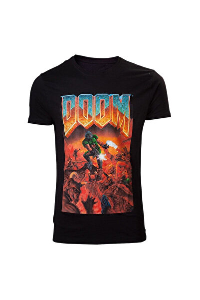 OEM Tricou DOOM Classic Boxart - mărimea S