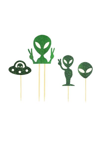 OEM Decorațiune pentru tort UFO Arpex 121x118 mm