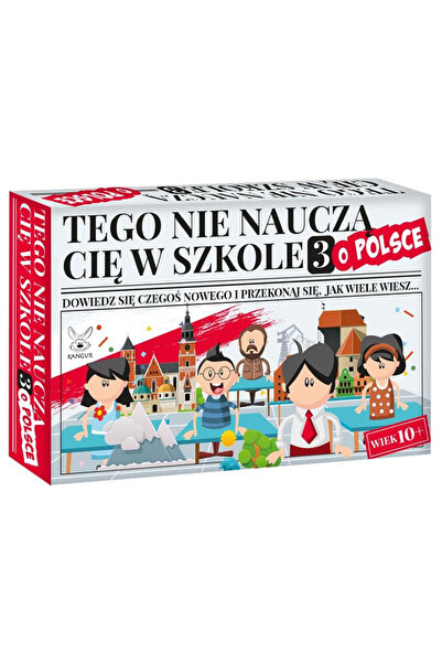 OEM „Asta nu te invită la școală 3”. Joc educativ despre Polonia de la Kangur”