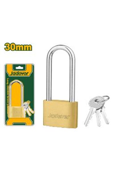 Jadever قفل طويل نحاس 30مم