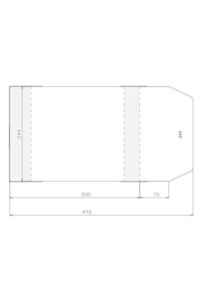OEM Sztapel Coperta folie reglabilă 244×410 mm – 50 buc.