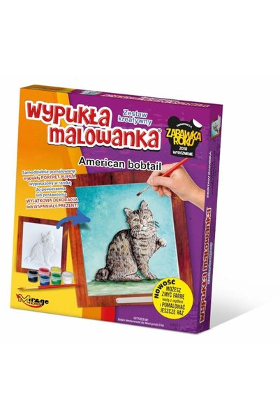 Mirage Hobby Set Creativ Pictura în Relief Pisica - Mirage Hobby, 6+ ani