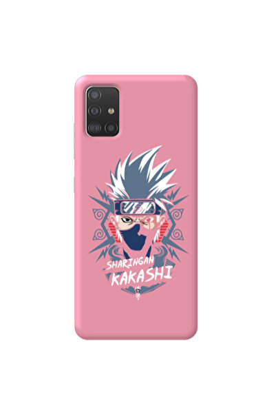 Other Samsung A51 Anime Mangoo Pink Colored Silicone TPU Θήκη