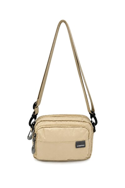 Sanmorris 3-Compartment Waterproof Parachute Fabric Small Crossbody Shoulder ...