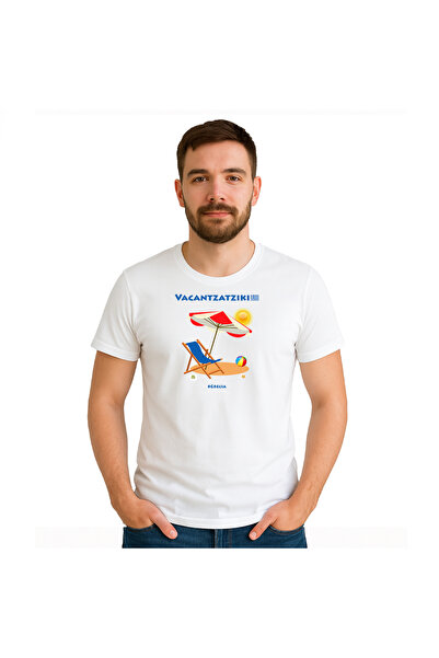 OEM Tricou barbat Vacantzatziki , 100%bumbac