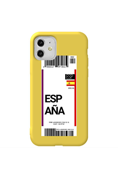 Other Apple iPhone 11 Espana Arrival Yellow Colored Silicone TPU Θήκη