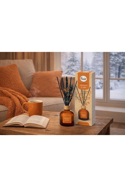 Brait Odorizant de cameră, Herbal Moments, 100ml, Mandarină și Salvie