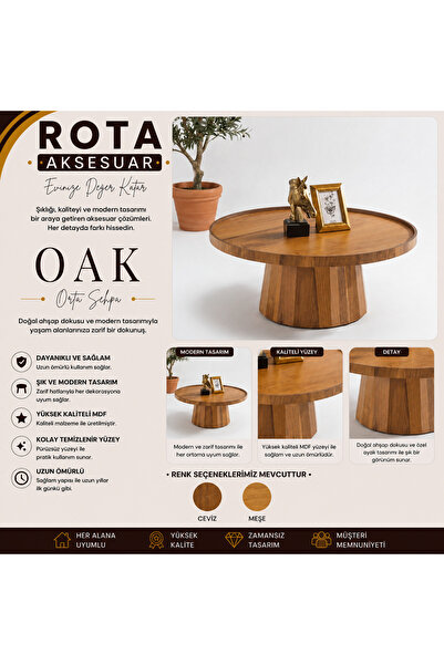 Oak Orta Sehpa