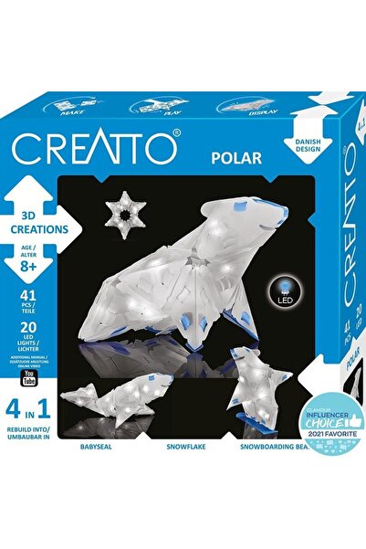 Kosmos Set de constructie Creatto, Piatnik, 41 de piese, 8 ani+