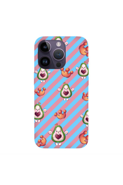 Other Apple iPhone 14 Pro king avocado Pink Colored Silicone TPU Θήκη
