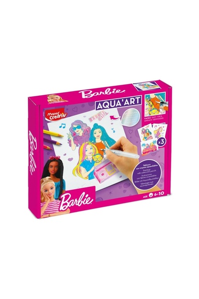 Maped Set creativ Barbie Aqua'Art