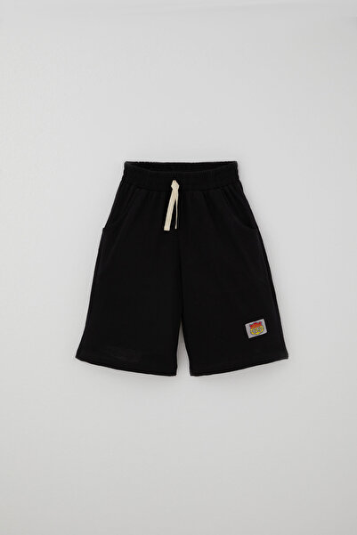 Breeze Boy's Shorts with Embroidered Emblem and Lace Accessories, 6-10 Years ...