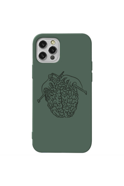 Other Apple iPhone 13 Pro Find Yourself 8 Dark Green Colored Silicone TPU Θήκη