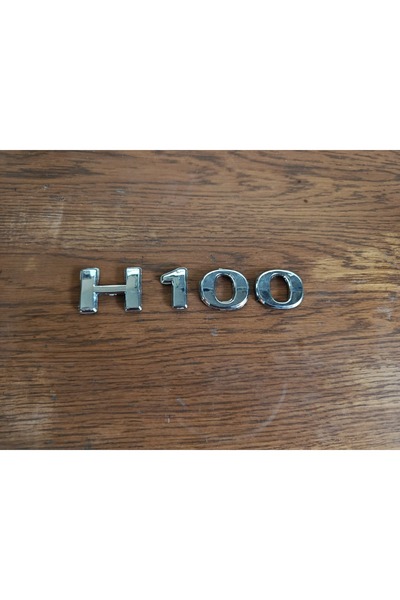 restinal Hyundai H100 Trunk Lettering Nickel Plated 3D 3m Emblem Sticker Hyun...