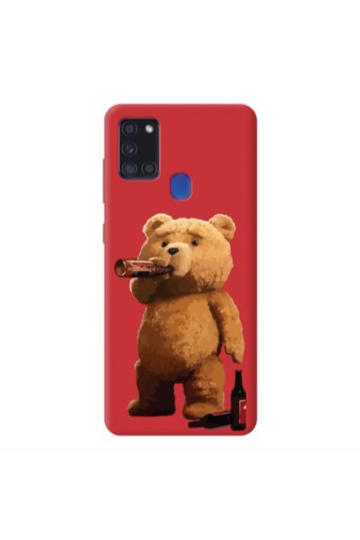 Other Samsung A21S Beer Time Red Colored Silicone TPU Θήκη