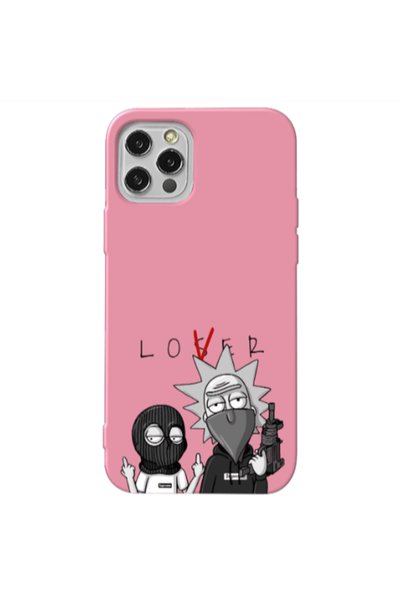 Other Apple iPhone 13 Pro Rick Loser Pink Colored Silicone TPU Θήκη
