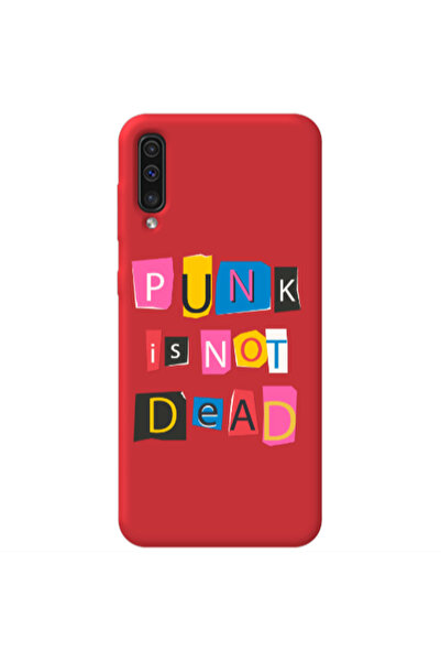 Other Samsung A70 Punk is not Dead Red Colored Silicone TPU Θήκη