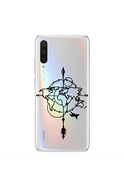 Other Xiaomi Mi 9 Lite Old Map Transparent Silicone TPU Θήκη