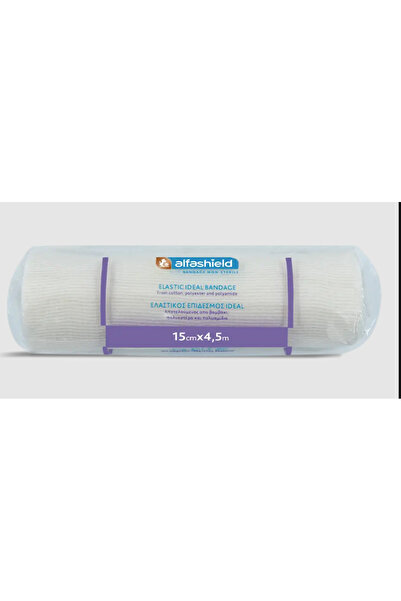 Alfashield | Ελαστικός Επίδεσμος Ideal Bandage 15cm x 4.5m | 1Τμχ