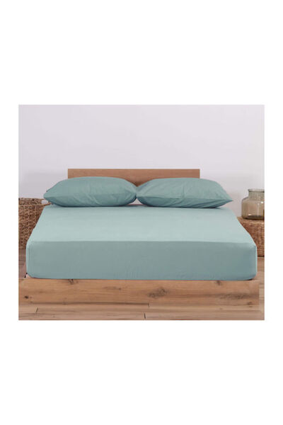Nef Nef Homeware Σεντονι Jersey 100x200+30 nef-nef Home Wear Mint 100x200+30