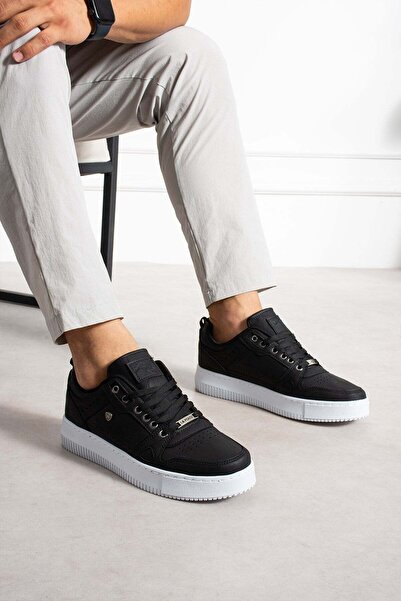 L.A Polo Black White Men's Sneaker