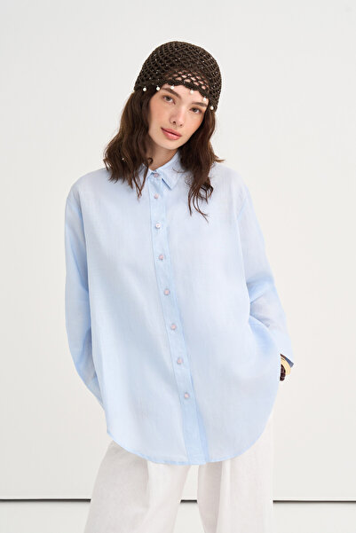VESNA Oversize 100% Linen Shirt