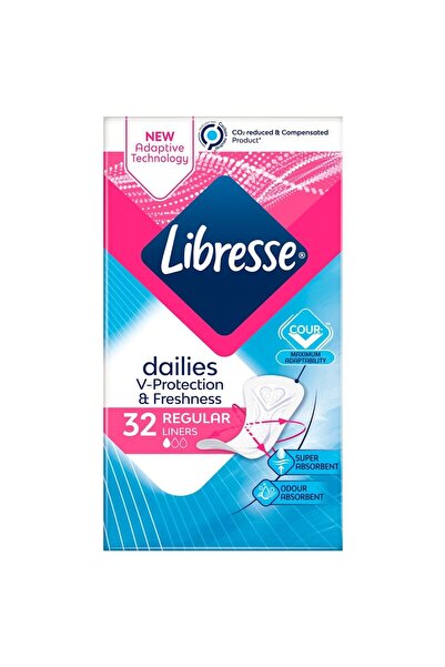 Libresse Απορροφητικά, Libresse, Καθημερινά 32 τεμάχια Κανονικά Daily Fresh