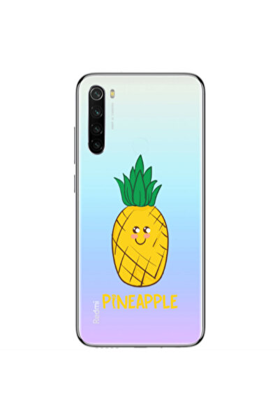 Other Xiaomi Redmi Note 8 Pineapple Transparent Silicone TPU Θήκη